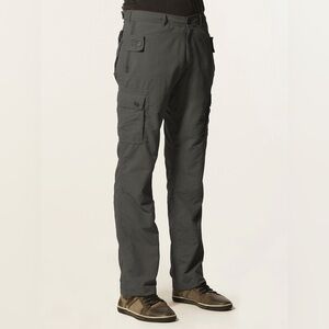 Clothing Arts P^Cubed Pick Pocket Proof Cargo Adventure Travel Pants Dark Grey